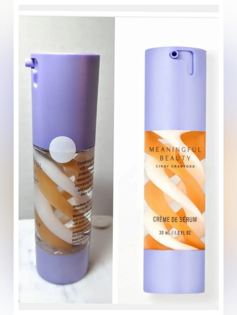 Meaningful Beauty 'Creme De Serum' Nighttime Face Moisturizer 1.0 Fl. Oz. *NEW*